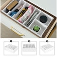 thumbnail image 2 of OUNONA Rectangular Cash Organizer Tray 1Pack White Wood Money Tray for Supermarkets, 2 of 6