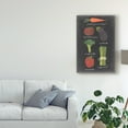thumbnail image 3 of Trademark Fine Art 'Blackboard Veggies I' Canvas Art by Vision Studio, 3 of 4