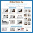 thumbnail image 4 of Bolsa de Vacío para Colchones de Espuma Tamaño Queen/Full con Correas de Transporte y Doble Cierre Hermético, 4 of 5