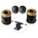 thumbnail image 4 of Kit de reconstrucción de ejes de monopatín de 4 piezas, bujes superiores e inferiores de PU suave, arandela de repuesto Negro dorado, 4 of 8