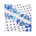 thumbnail image 6 of Sunny Fashion Girls Sleeveless Dress With Blue Floral Print And Polka Dot Casual Holiday 5 Years, 6 of 7