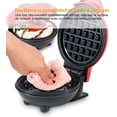 thumbnail image 3 of Mini máquina para hacer gofres para gofres individuales, croquetas de patata, paninis, desayunos, refrigerios u otros productos para llevar JM, 3 of 5