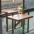thumbnail image 3 of Mesa Plegable Mainstays de Madera para Balcón, 3 of 4