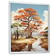 thumbnail image 2 of Designart "Ethereal Baobab Illustration" Tree Baobab Floater Framed Canvas Prints, 2 of 5