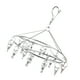 thumbnail image 4 of Percha para secar ropa, percha para secar ropa, percha de acero inoxidable para colgar ropa interior, percha con múltiples clips, tecnología avanzada, 4 of 12