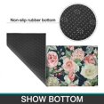 thumbnail image 6 of Pioneer Flower Floral Print Pattern Kitchen Rugs Sets Of 2,Anti Fatigue Kitchen Mat Rugs Non Slip Washable,Decorative Kitchen Floor Mats for Kitchen,Sink,Laundry,17"x30"+17"x47", 6 of 7