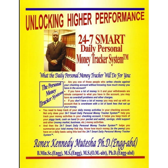 24-7 Smart Daily Personal Money Tracker System, (Paperback)