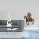 thumbnail image 2 of Figura De Caballero En Llamas De Resina Moderna, Escultura De Fuego Acrílico, Adorno De Escritorio, Centro De Mesa Impermeable, Decoración Para El Hogar, Patio, Oficina, Estantería, Regalo, 2 of 8
