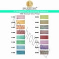 thumbnail image 7 of New brothread 16 Variegated Colors 100% Mercerized Cotton Thread 30WT 600M(660Y), 7 of 7