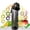 Black, variant on Flavor Water Bottle With 7 Pcs Interchangeable Flavor Rings, Heat Resistant Design, 0 Sugar 0 Calorie, Outdoor Sports and Gym