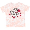 thumbnail image 3 of Inktastic Lil Miss Love Bug with Lady Bug and Hearts Girls Toddler T-Shirt, 3 of 5