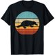 thumbnail image 1 of Platypus Retro Vintage 60s 70s Sunset Mamífero Animal Lovers Camiseta, 1 of 2
