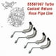 thumbnail image 1 of 4PCS 55567067 Turbo Coolant Return Hose Pipe Line for Adam Meriva, 1 of 5