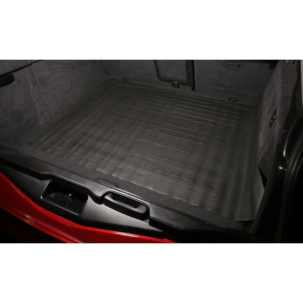 FH Group AllWeather Trimmable Vinyl Cargo Liner For Auto Sedan SUV Van, Black