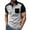 Black, variant on Collared True Classic&nbsp;Tees&nbsp;Men Short Sleeve Retro Vintage Button Orange Tops Modern Patchwork Casual Fashion Polos Orange,S
