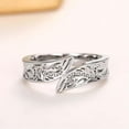 thumbnail image 5 of K-KED Women Fashion 925 Silver Filled Rings Gifts Cubic Zirconia Delicate Jewelry Size 6-10-8, 5 of 6
