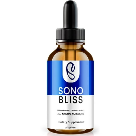 Sono Bliss Ear Drops, SonoBliss Premium Hearing Support Formula, Official All Natural Dropper, Supplement for Ringing Ears, Maximum Strength Liquid, Reviews (30 Servings)