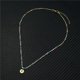 thumbnail image 4 of Bohemian Stainless Steel Diy Beads Chain Initial Letter Alphabet Pendant Necklace For Women Girls Name New Trendy Jewelry Gifts-E-Silver-Product code E Silver, 4 of 5