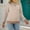 Orange, variant on AOOCHASLIY Clothes Sweaters Women Long Sleeve Top Knitting Pullover Round Neck Sweater