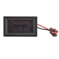 thumbnail image 2 of Battery Voltmeter, Operating Temperature -10 degrees Celsius -65 degrees Celsius  Lithium Battery Voltmeter  for Electric Vehicle Battery for Lead Acid, 2 of 7