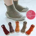 thumbnail image 3 of Calcetines de suelo para bebé, primavera y otoño, zapatos antideslizantes para interiores para las cuatro estaciones, calcetines antideslizantes de fondo suave a prueba de frío para recién nacidos, 3 of 6