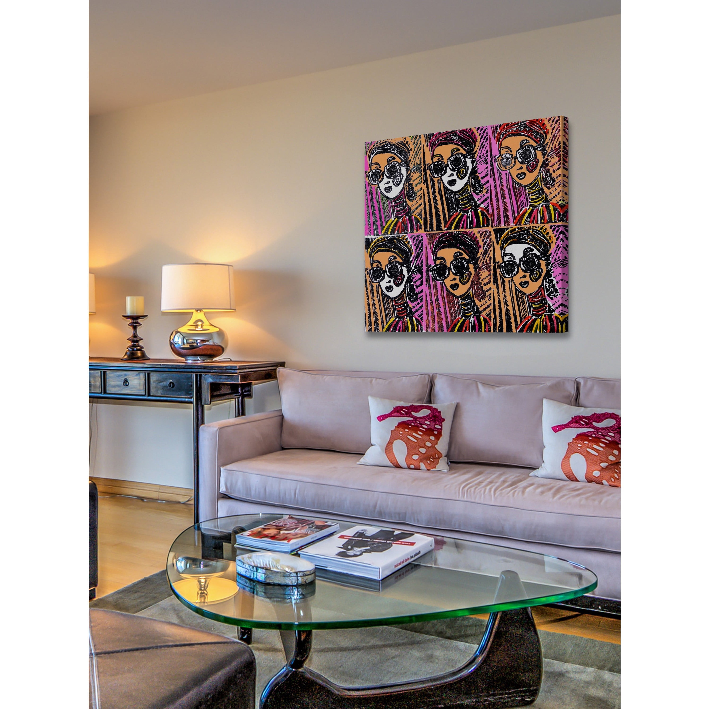 Russian Dolls Pattern I Painting Print on Wrapped Canvas