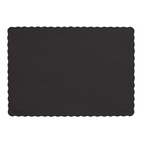 Black Placemats, 50Pack