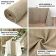 thumbnail image 4 of Efavormart 54" Wide x 10 Yards Taupe Faux Burlap Fabric Roll, Linen Fabric By The Yard, 4 of 11
