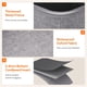 thumbnail image 3 of Cesto de ropa Lifewit de 80 litros, grande y alto, plegable, gris claro, 3 of 8