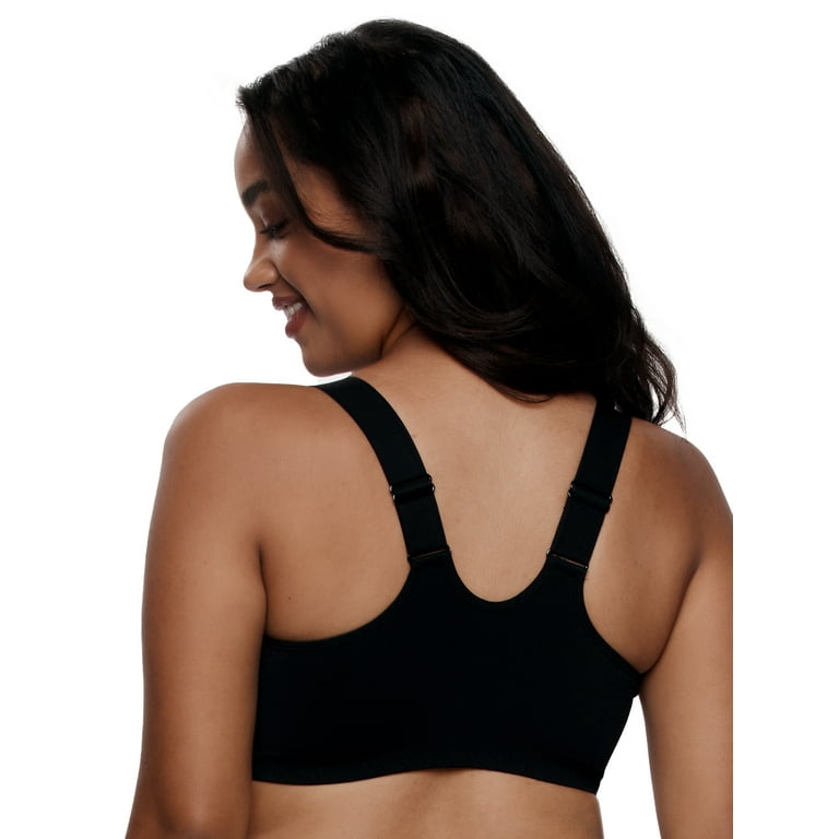 Paramour by Felina | Body Soft Back Smoothing T-Shirt Bra (Black, 32DD)