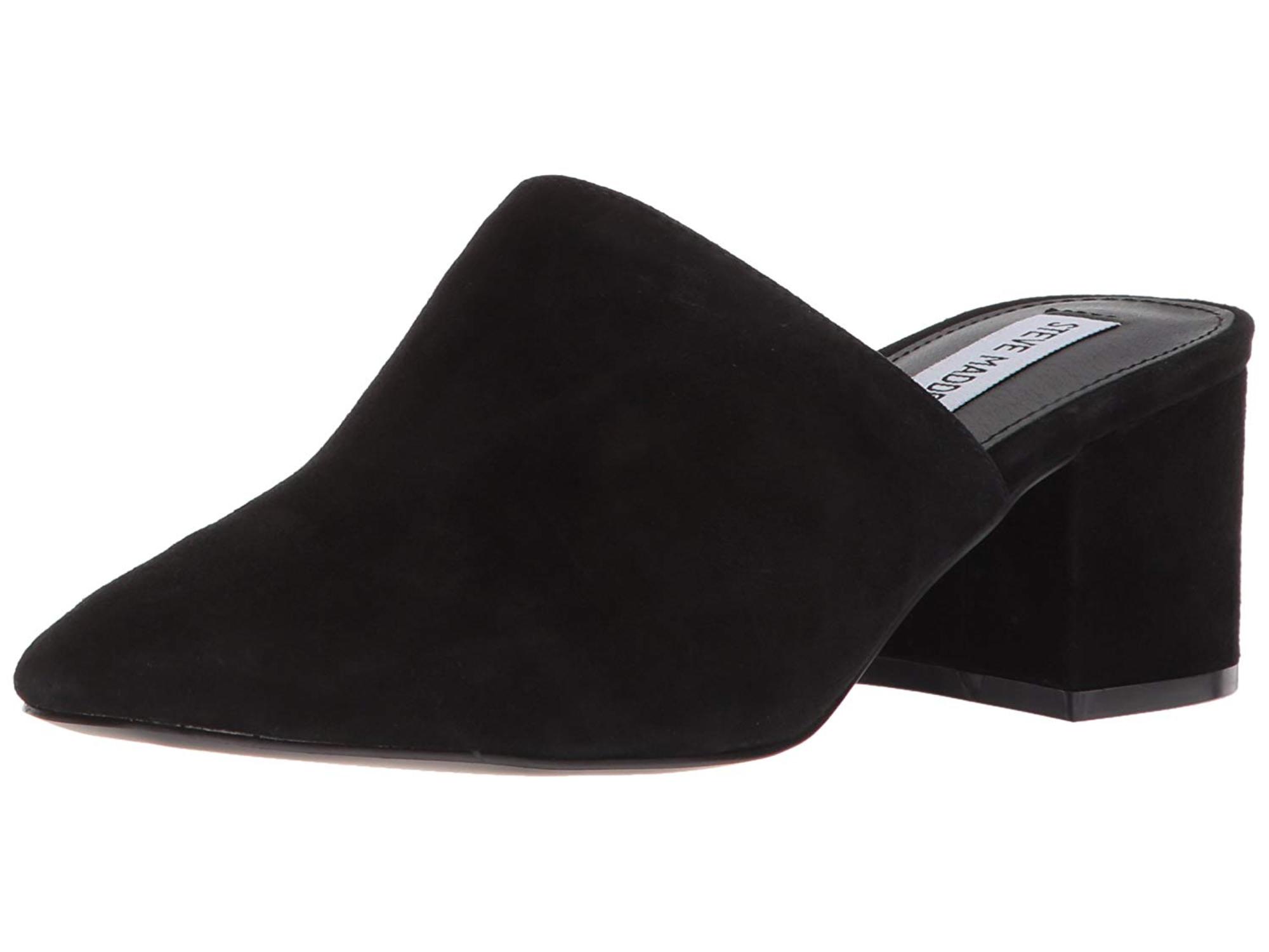 block heel mules canada