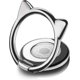 thumbnail image 1 of 5pcs Cell Phone Ring Cat Attachable Kickstand 360 Degree Black, 1 of 5