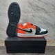 thumbnail image 1 of Ni - ke Air Jordan 1 Low SE GS 'Mismatched Infrared' FB4420-616 Size 7Y Women's 8.5, 1 of 5