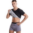 thumbnail image 5 of LIIPEE Summer Short Sleeve Tees For Men Athletic Solid Color Crew Neck T Shirts Male Comfortable Breathable Versatile Tshirt,XXXL, 5 of 8