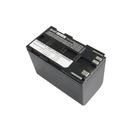 Replacement Battery for Canon MV10 MV10i MV20 MV200 MV200i MV20i Optura Optura Pi UC-V10 UC-V100 UC-V10Hi UC-V20 UC-V200 UC-V20Hi UC-V30 UC-V300 UC-V30Hi UC-X1Hi BP-970 BP-970G 7.4V/6600mAh