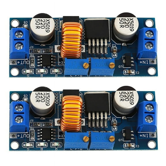 2X Lithium Battery Charger Module Board 5V-32V to 0.8V-30V 5A LED Driver Converter Board