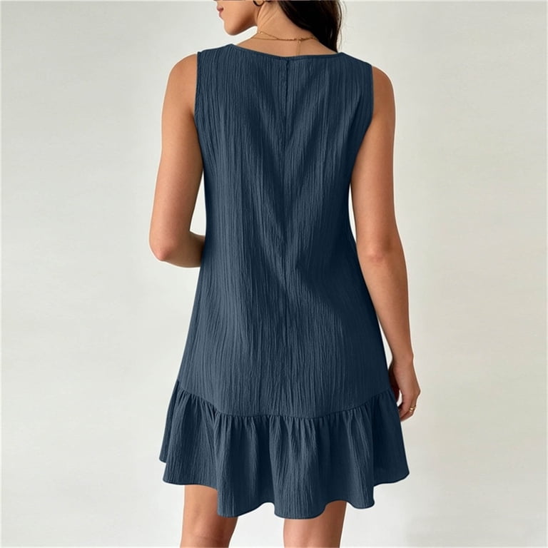 asymmetric tunic dress Philomena Christ Black Asymmetric Tunic-Dress