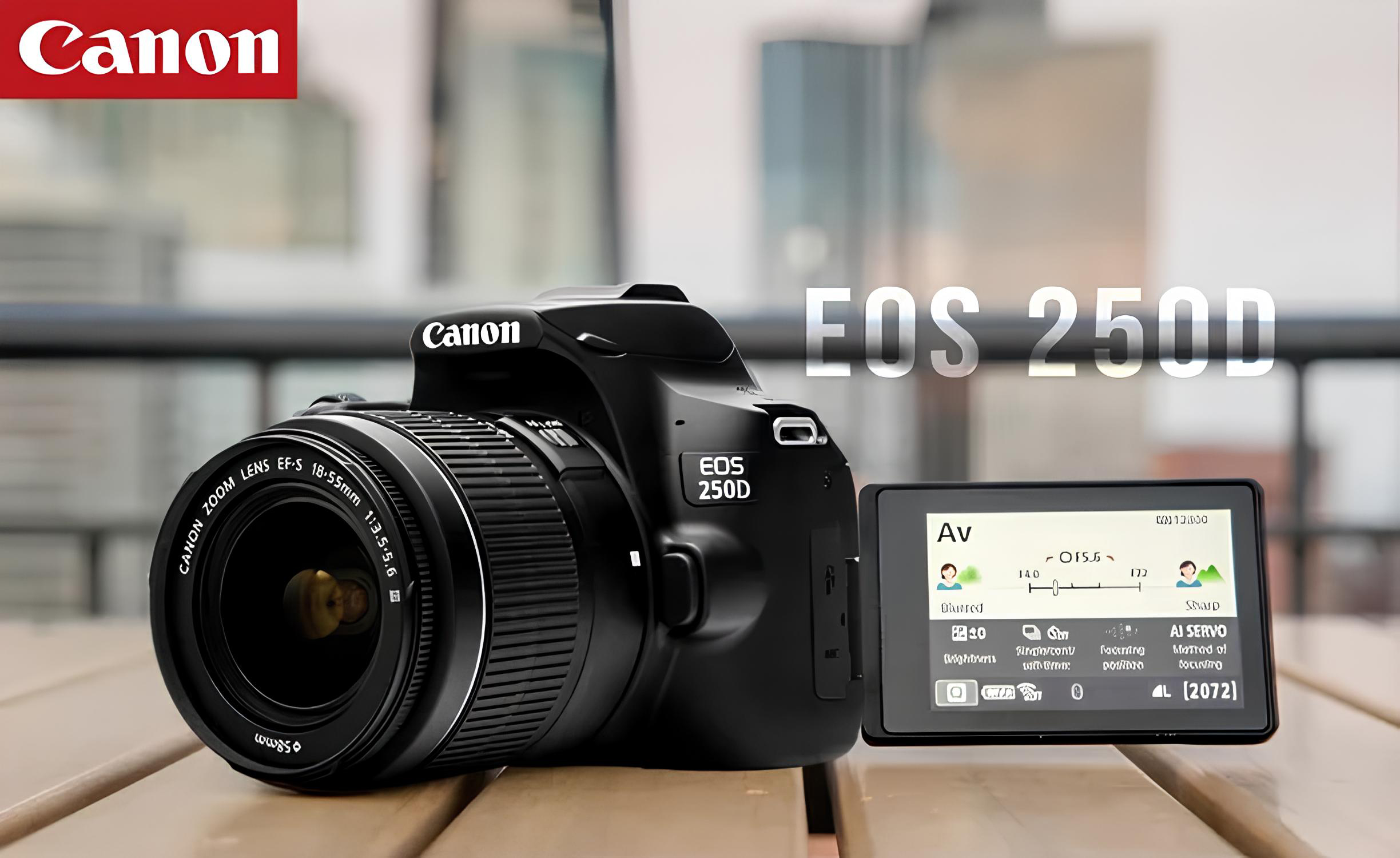 Canon EOS 250D / Rebel SL3 DSLR Camera with 18-55mm Lens (Black) + Creative Filter Set, EOS Camera Bag +  Sandisk Ultra 64GB Card + Electronics Cleaning Set, And More (International Model) - image 3 of 7