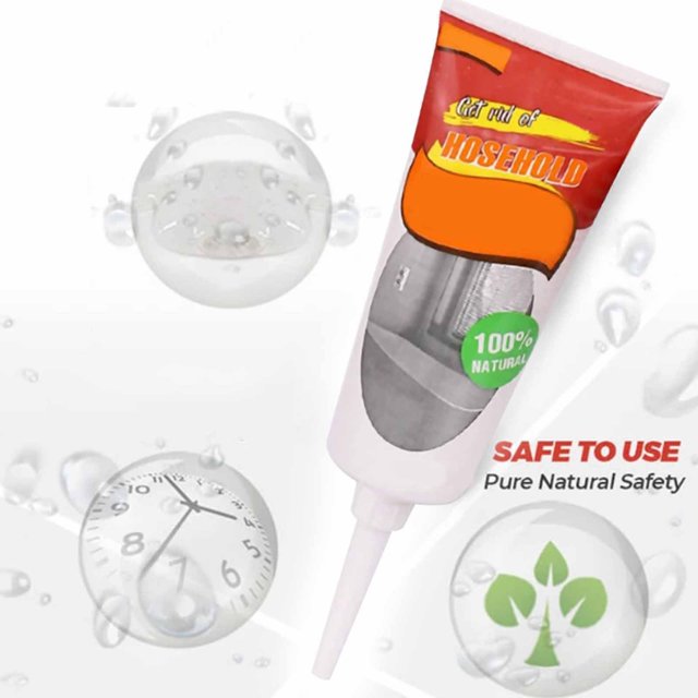 Gel Quitamanchas Doméstico para Azulejos de Cerámica y Paredes de Piscinas | Hipoclorito de Sodio E Hidróxido de Sodio | Solución Limpiadora para Azulejos de Baño y Hogar | Aplicación de 3 a 5 Horas