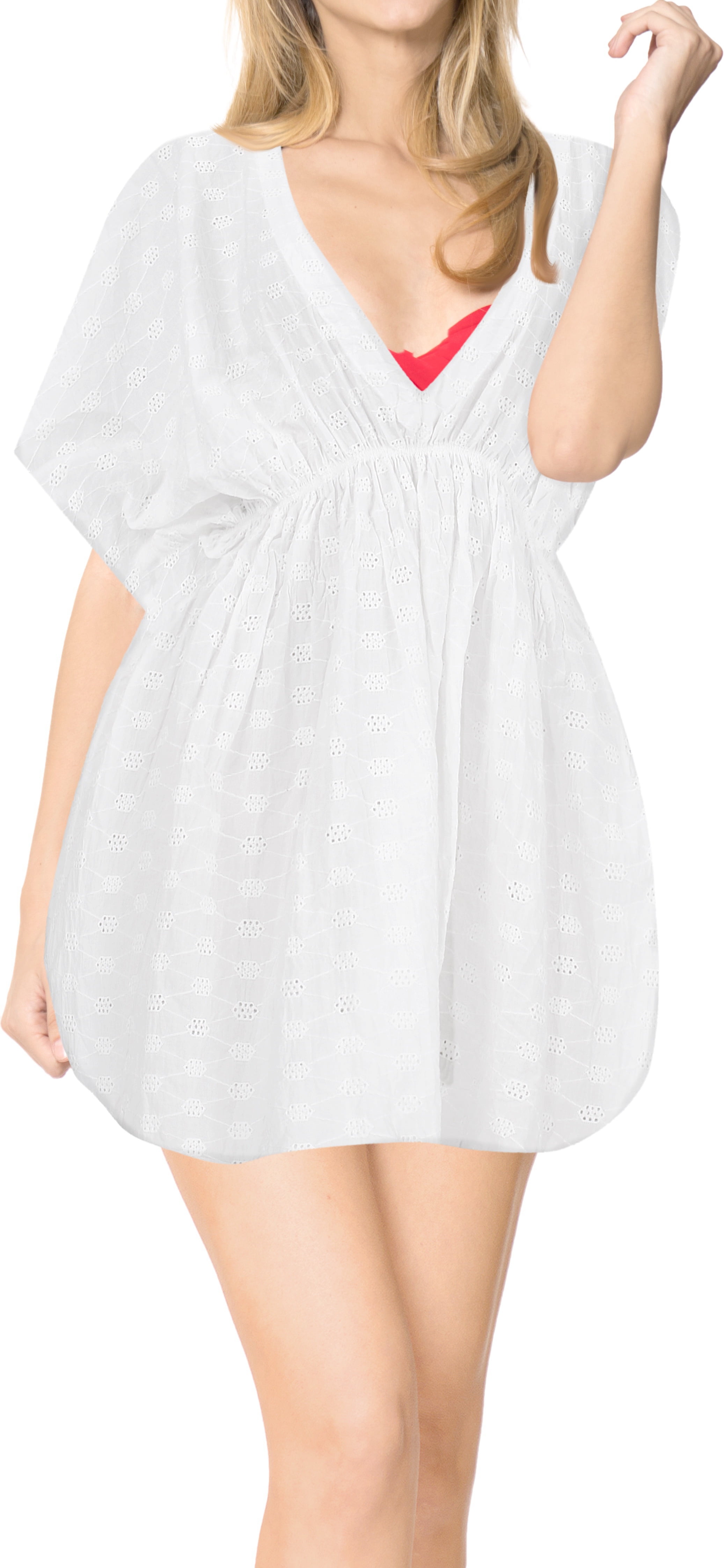 HAPPY BAY Women Swimwear Cotton Beach Bath Plus Cover up Short Mini