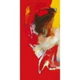 thumbnail image 3 of Magis, Pascal 9x14 Black Modern Framed Museum Art Print Titled - Triptyque rouge I, 3 of 5