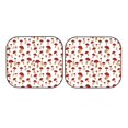 thumbnail image 7 of Goofa Red Mushroom Pattern 2 Piece Car Windshield Sun Shade Foldable | Front Windshield Shade for Sun, Heat and UV Rays | Sunshade for Car Front Window-Small, 7 of 7