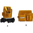 thumbnail image 3 of braveheart Leather With Heavy-Duty Pouch Design. Multi-Functional Utility Worker's Tool Wear, Fabric. For Maintenance Technicians, Single-pocket style, 3 of 4
