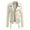 White, variant on AOOCHASLIY Ladies Coat Clothes Women's Lapel Collar Button Motorcycle Jacket Leather Short Jacket Coat