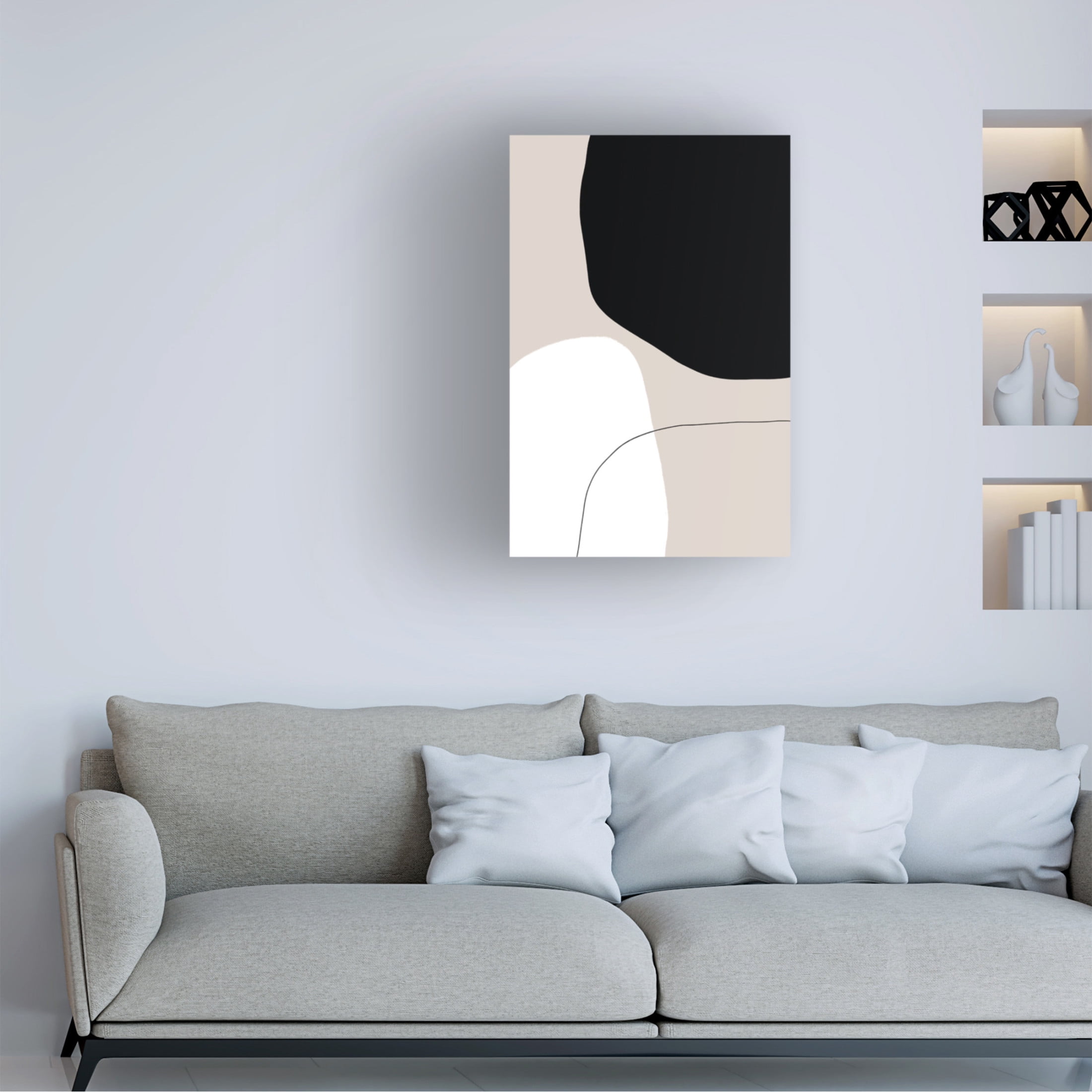 Trademark Fine Art uplusmestudio Pairing Canvas Wall Art