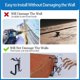 thumbnail image 2 of Brick Hanger 12Pcs,Metal Brick Hooks Brick Clips for Hanging Outdoors, Brick Clamp Hooks Adjustable 1.75 Inch-2.8 Inch, 2 of 5
