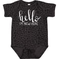 thumbnail image 3 of Inktastic Hello, Im New Here- Hand Drawn Type Boys or Girls Baby Bodysuit, 3 of 5