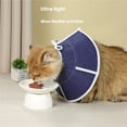 thumbnail image 3 of Polyester Elizabethan Collar for Cats Small Dogs Soft Recovery Cone After Spay Neuter, 3 of 10