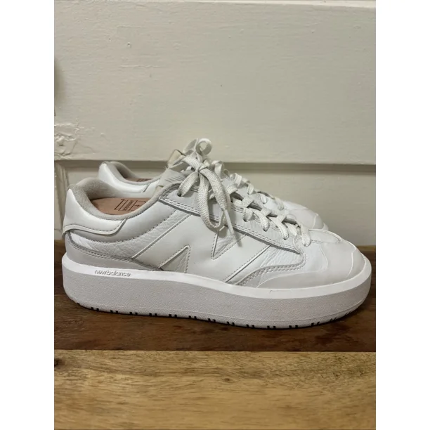 New Balance CT302 Mens 7.5 / Women 9 Triple White Shoes Sneakers CT302LA