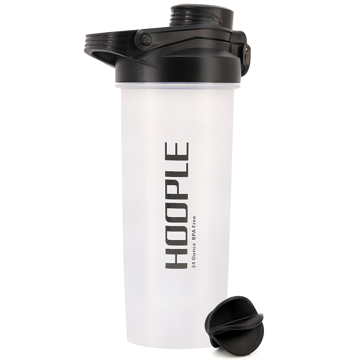 Protein Shaker Bottle, Gym Sports Water Bottle, Smoothie Mixer Cups, BPA Free, Flip with Powerful Blending Included, 24-Ounce - Walmart.com
